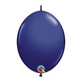 Mayflower Distributing Qualatex 91188 6 in. Quick Link Latex Balloon; Navy 91188